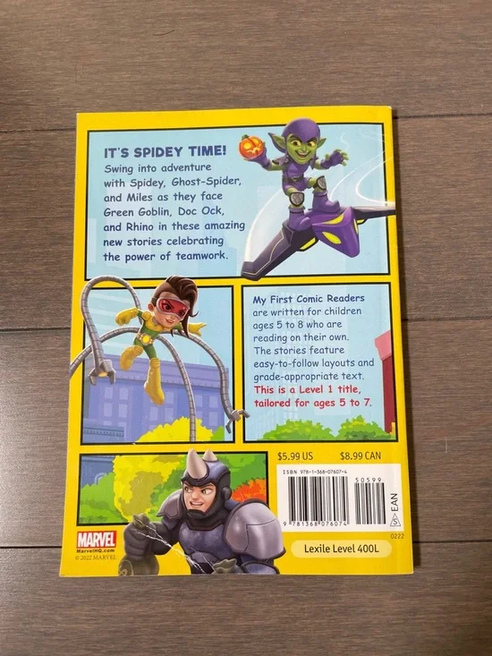 Marvel Spidey and His Amazing Friends Team Spidey Does it all! Comic Book - Picture 3 of 5